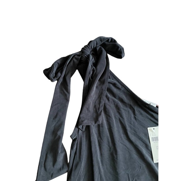 NWT Eri + Ali Womens Regular Fit One Shoulder Top Blouse Lightweight Size XS - Picture 3 of 7